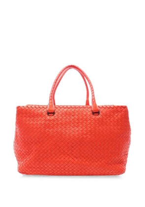 Bottega Veneta Pre-Owned 2010s Intrecciato tote bag - Red
