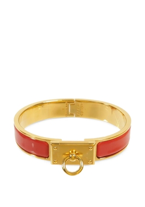Hermès Pre-Owned Mini Clic Kelly enamel bracelet - Gold