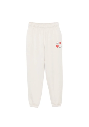 Melt graphic-print track pants - Neutrals