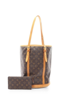 Louis Vuitton Pre-Owned 2013 GM Bucket Monogram-canvas shoulder bag - Brown