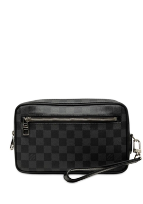 Louis Vuitton Pre-Owned 2020 Damier Graphite Kasai clutch bag - Black