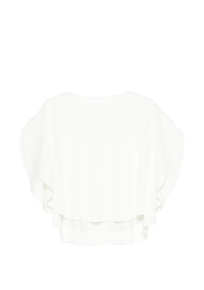 Pleats Please Issey Miyake A-POC Slice pleated top - White
