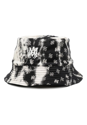 AMIRI micro paisley rev. bucket hat - Black
