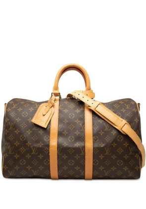 Louis Vuitton Pre-Owned 1997 Monogram Keepall Bandouliere 45 travel bag - Brown