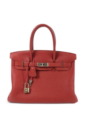 Hermès Pre-Owned Birkin 30 Togo leather handbag - Red
