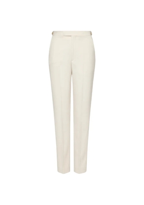 Maison Margiela straight-leg tailored trousers - White
