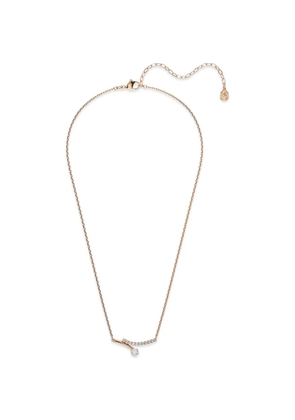 Swarovski Matrix crystal-embellished necklace - Pink