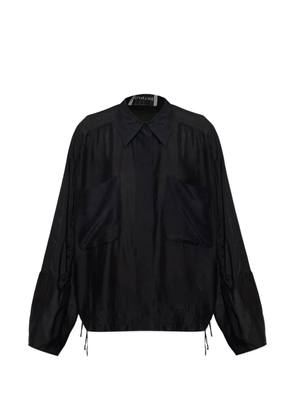 MUNTHE Vigil pocket-detail shirt - Black
