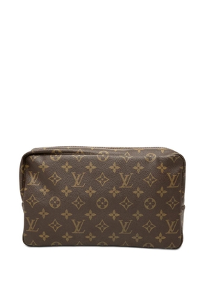Louis Vuitton Pre-Owned 1986 Monogram Trousse Toilette 28 clutch bag - Brown