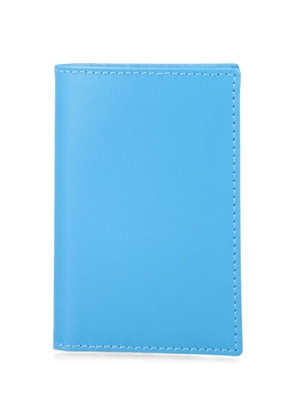 Comme Des Garçons Wallet classic bi-fold leather wallet - Blue