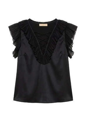 Ulla Johnson Ilyana ruffled top - Black