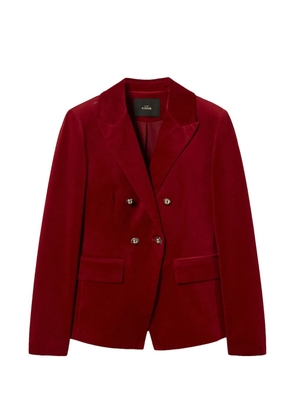 TWINSET velvet blazer - Red