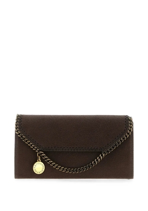 Stella McCartney Falabella wallet-on-chain clutch bag - Brown