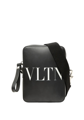 Valentino Garavani Pre-Owned 2018-2026 Small Leather VLTN crossbody bag - Black