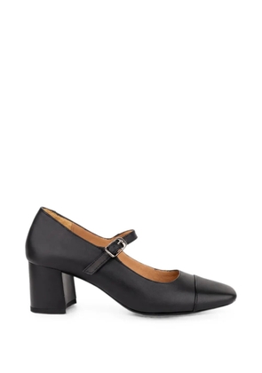 SERGIO MORETTI FIRENZE buckle-fastening Mary Jane pumps - Black