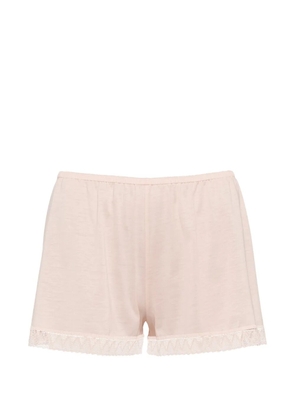 ERES Lightness lace-trim shorts - Pink