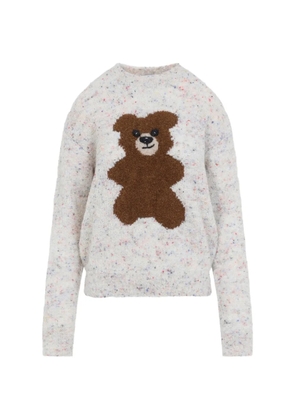 Moschino Teddy Bear wool sweater - Neutrals