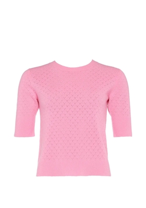 ERES Macaron short-sleeve sweater - Pink