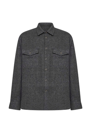 Uma Wang Tavis chest-pockets shirt - Grey