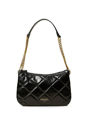 TWINSET medium Liliane quilted-leather bag - Black