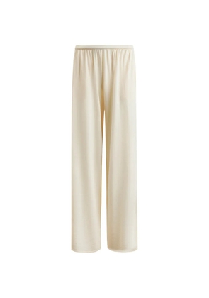 12 STOREEZ Camelia drawstring trousers - Neutrals