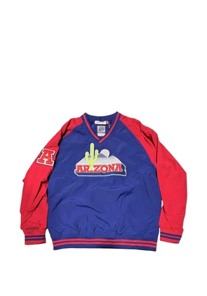 Mitchell & Ness NCAA Arizona Wildcats logo-patch sweatshirt - Blue