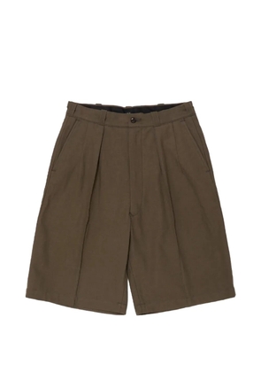 TAIGA TAKAHASHI Lot.215 tailored shorts - Brown