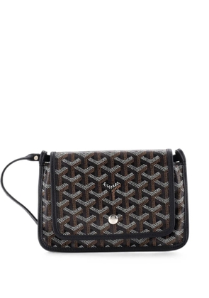 Goyard Pre-Owned Plumet Clutch Wallet Coated Canvas crossbody bag - Black