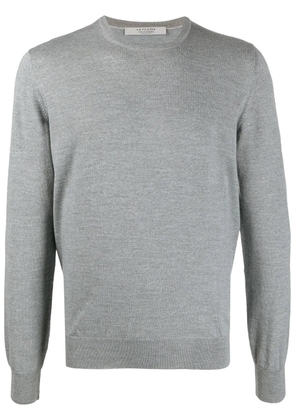 D4.0 virgin wool crew-neck jumper - Grey