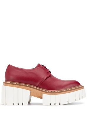 Stella McCartney Emilie lace-up shoes - Red