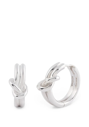 NORMA JEWELLERY knot-detail earrings - Silver
