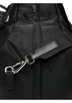 Prada Re-Nylon logo-plaque holdall - Black