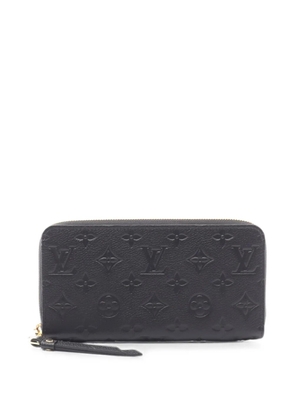 Louis Vuitton Pre-Owned Monogram Empreinte Zippy wallet - Black