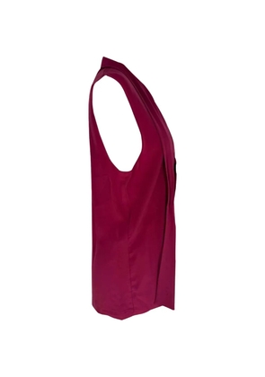 Gucci Pre-Owned V-neck sleeveless blouse - Pink