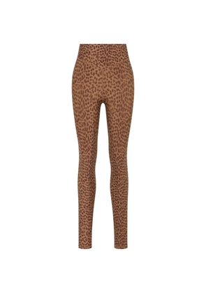 The Upside Javan leopard-print leggings - Brown