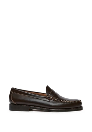 G.H.Bass Weejuns Larson leather loafers - Brown