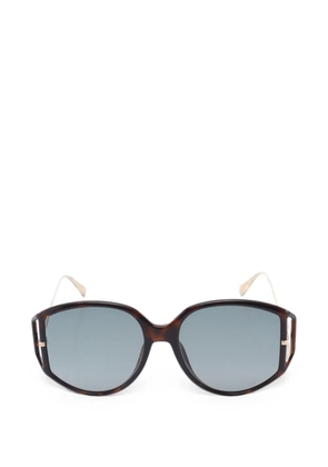 Christian Dior Pre-Owned 2010s tortoiseshell sunglasses - Brown