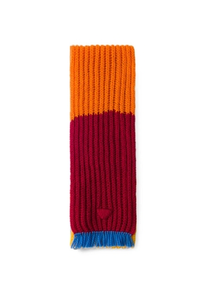 Prada wool scarf - Red