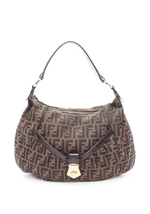Fendi Pre-Owned 2000s Zucca shoulder bag - Brown