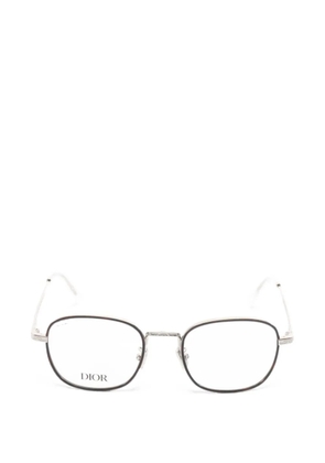 Christian Dior Pre-Owned 2020s Botanica square-frame glasses - Silver