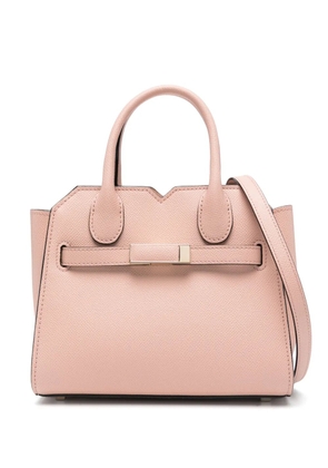 Valextra micro Milano cross body bag - Pink
