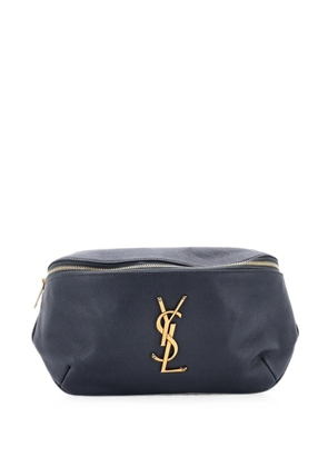 Saint Laurent Pre-Owned Classic Monogram Leather belt bag - Blue