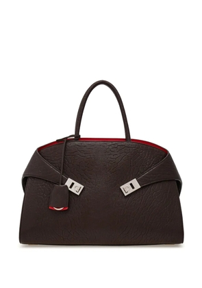 Ferragamo medium Hug tote bag - Brown