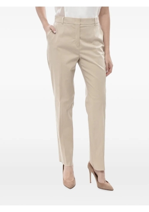 Max Mara stretch-cotton trousers - Neutrals