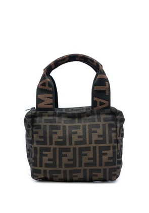 Fendi Pre-Owned 2000-2010 Mini Zucca Canvas handbag - Brown