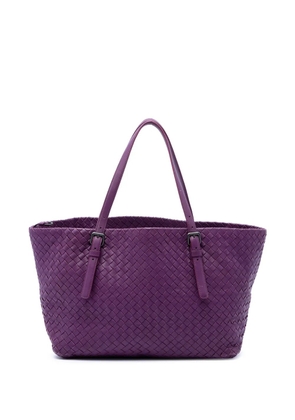 Bottega Veneta Pre-Owned 2012-2026 Medium Nappa Intrecciato Cesta tote bag - Purple