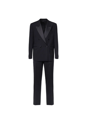 Lardini double-breasted peak-lapel suit - Blue