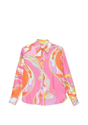 PUCCI abstract-print shirt - Pink