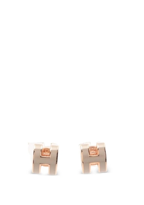 Hermès Pre-Owned 2010s Mini Pop H earrings - Neutrals