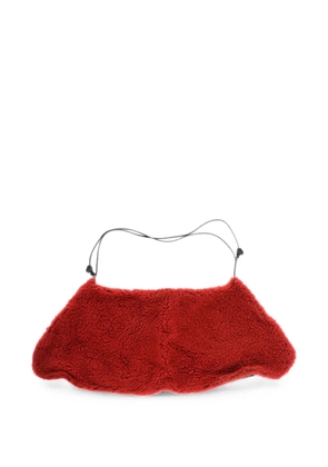 DSQUARED2 faux-fur drawstring scarf